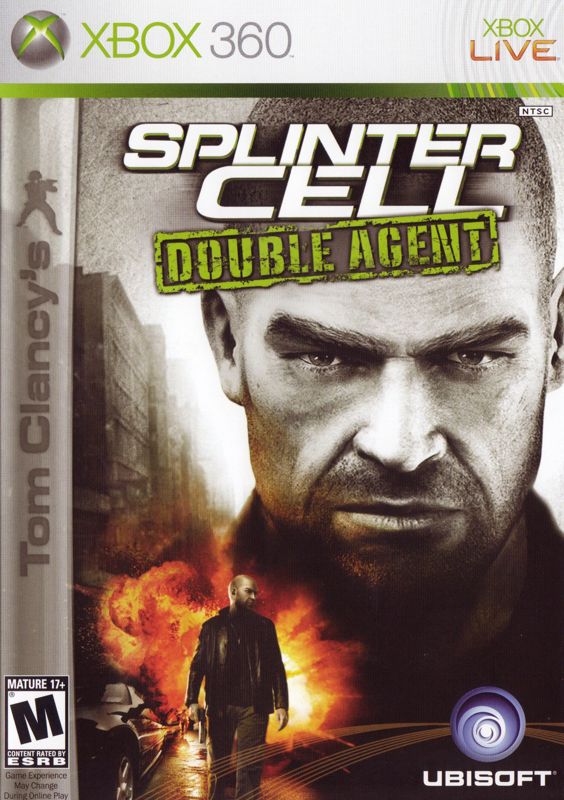 Splinter Cell: Double Agent box art for Xbox 360
